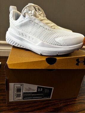 [5.5] Under Armour Project Rock BSR 5 Women’s White